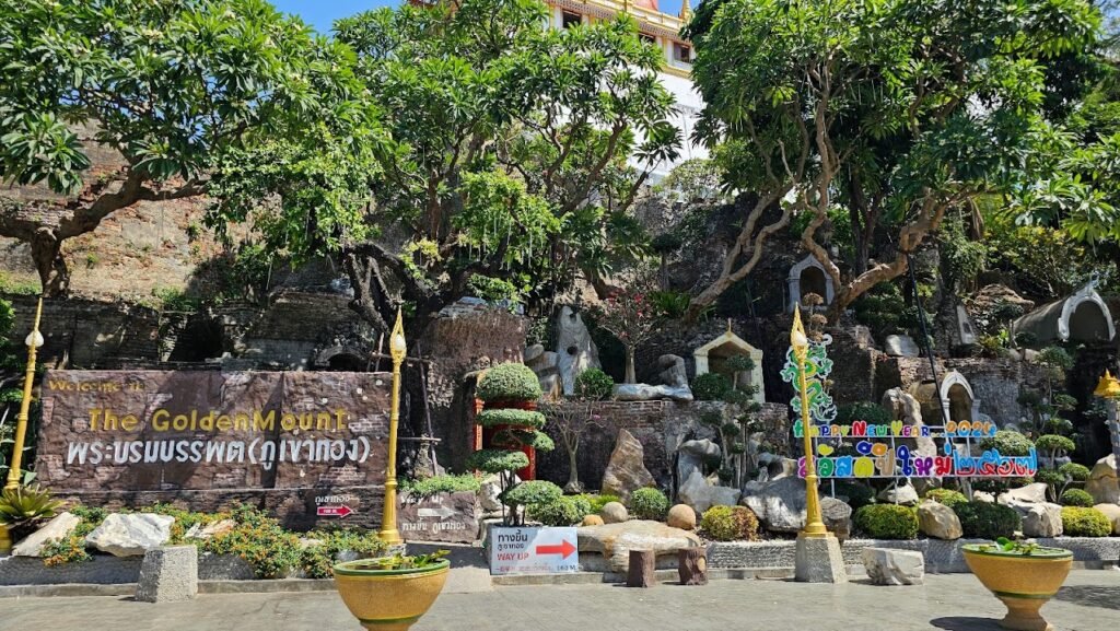 templos de bangkok - templo de gold mount